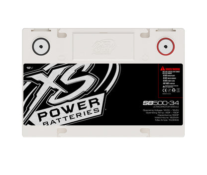 XS Power Baterías Módulos de condensadores Super Bank de 12 V - Pernos de terminal M6 incluidos 10000 amperios máximos