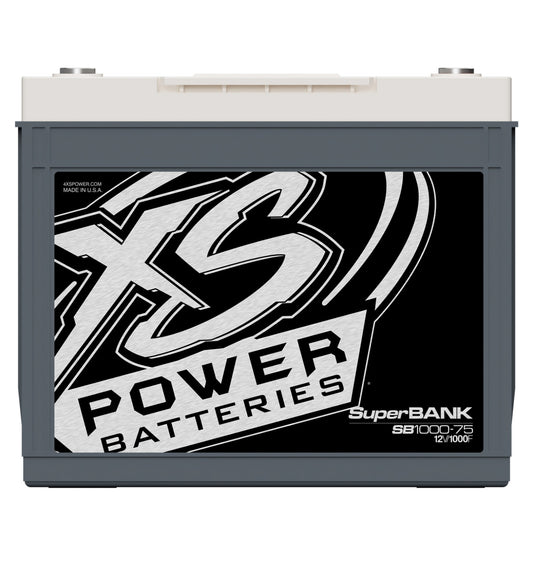 XS Power Batteries 12V Super Bank Capacitor Modules - M6 Terminal Bolts Included  20000 Max Amps