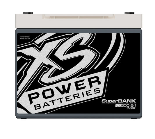 XS Power Batteries 12V Super Bank Capacitor Modules - M6 Terminal Bolts Included  10000 Max Amps