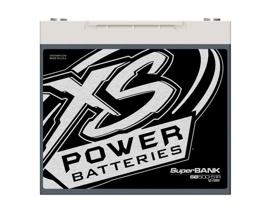 XS Power Batteries 12V Super Bank Capacitor Modules - M6 Terminal Bolts Included  10000 Max Amps