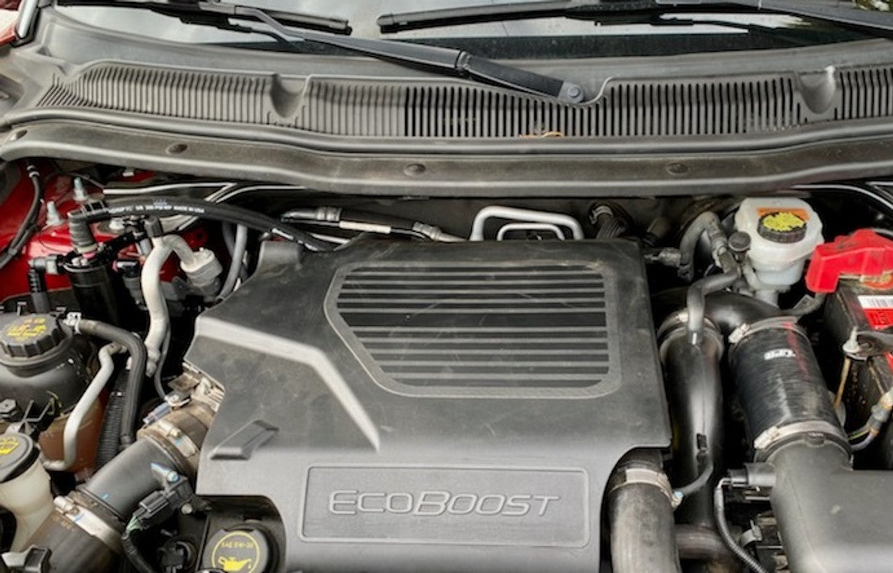 15-19 Ford Explorer Sport Taurus SHO Flex MKZ 3.5L Ecoboost Dual Valve Oil Catch Can - Plug & Play