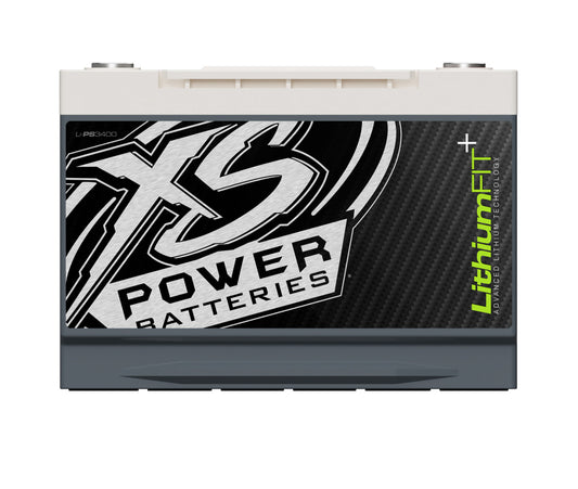 Baterías XS Power Baterías de litio serie Powersports - Pernos terminales M6 incluidos 1200 amperios máx.