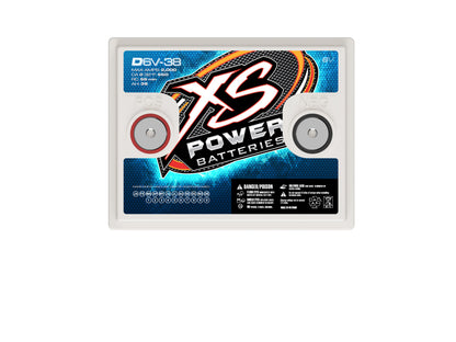 XS Power Batteries 6V AGM Batteries - M6 Terminal Bolts Included 2000 Max Amps