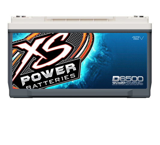 Baterías XS Power Baterías AGM serie D de 12 V - Pernos de terminal M6 incluidos 3800 amperios máximos