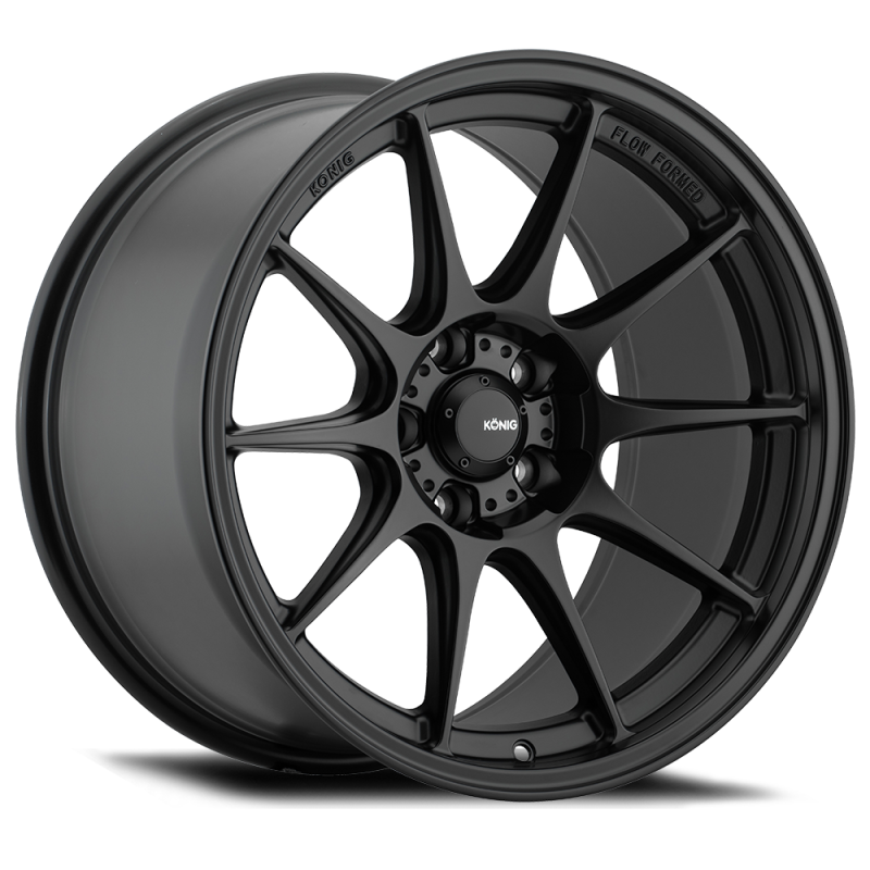 Konig Dekagram 18x10.5B 5x114.3 ET18 Semi-Matte Black