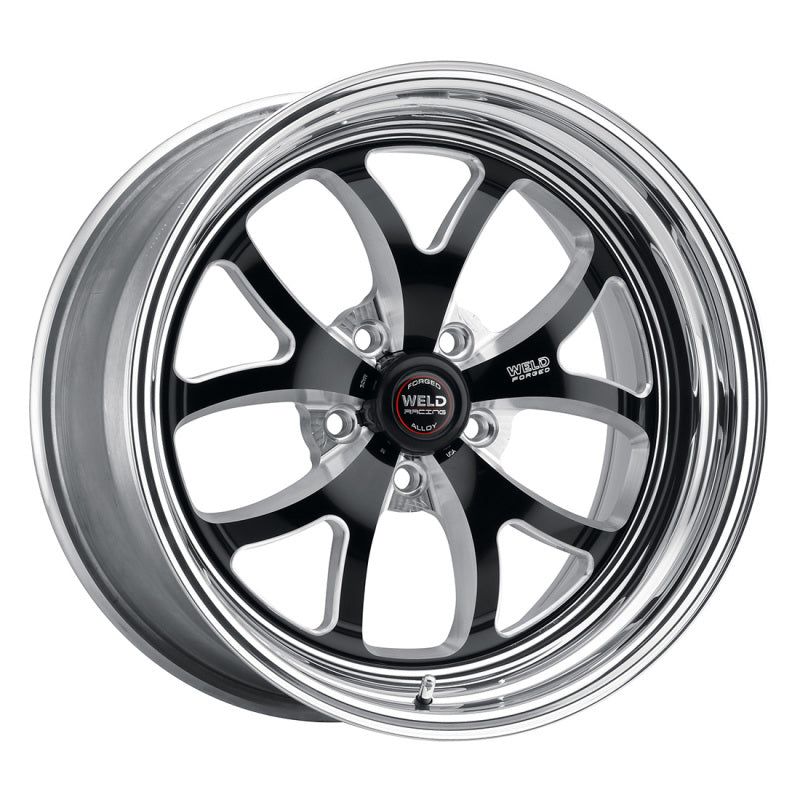 Soldar S76 17x10 / 5x4.5 BP / 7.8in. Rueda BS Black (almohadilla mediana) - Sin bloqueo de talón