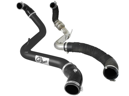 aFe Bladerunner Tubos laterales calientes del intercooler de 2,5 pulgadas, 13-14 Ford Focus ST 2.0L (t) *Negro*