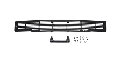 Putco 15-17 Ford F-150 - Stainless Steel Black Bar Design Bumper Grille Inserts