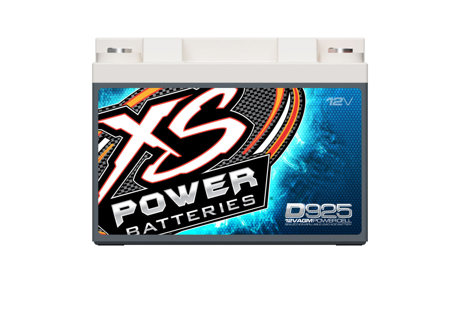 XS Power Batteries 12V AGM D Series Batteries - M6 Terminal Bolts Included 2000 Max Amps