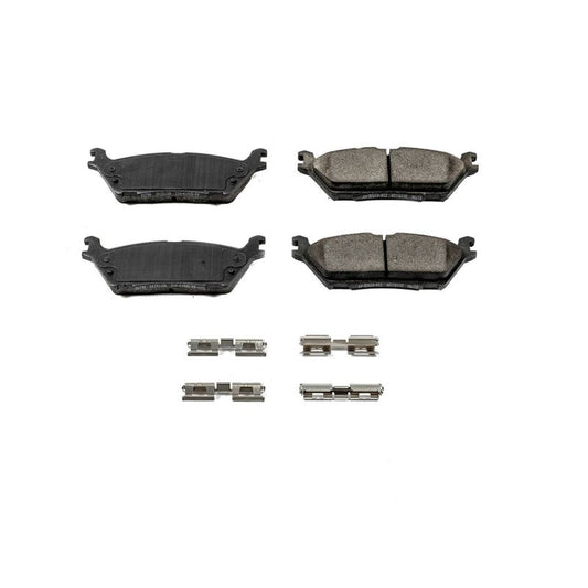 Power Stop 18-19 Ford Expedition Rear Z17 Evolution Ceramic Brake Pads w/Hardware
