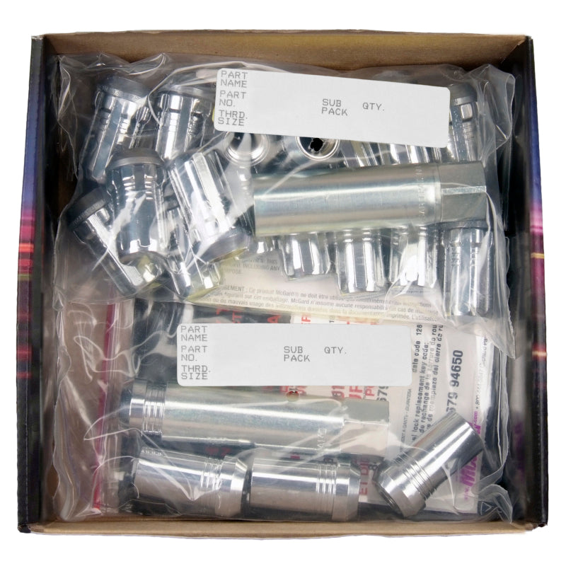 McGard SplineDrive Tuner 5 Lug Install Kit w/Locks & Tool (Cone) M14X1.5 / 22mm Hex - Chrome