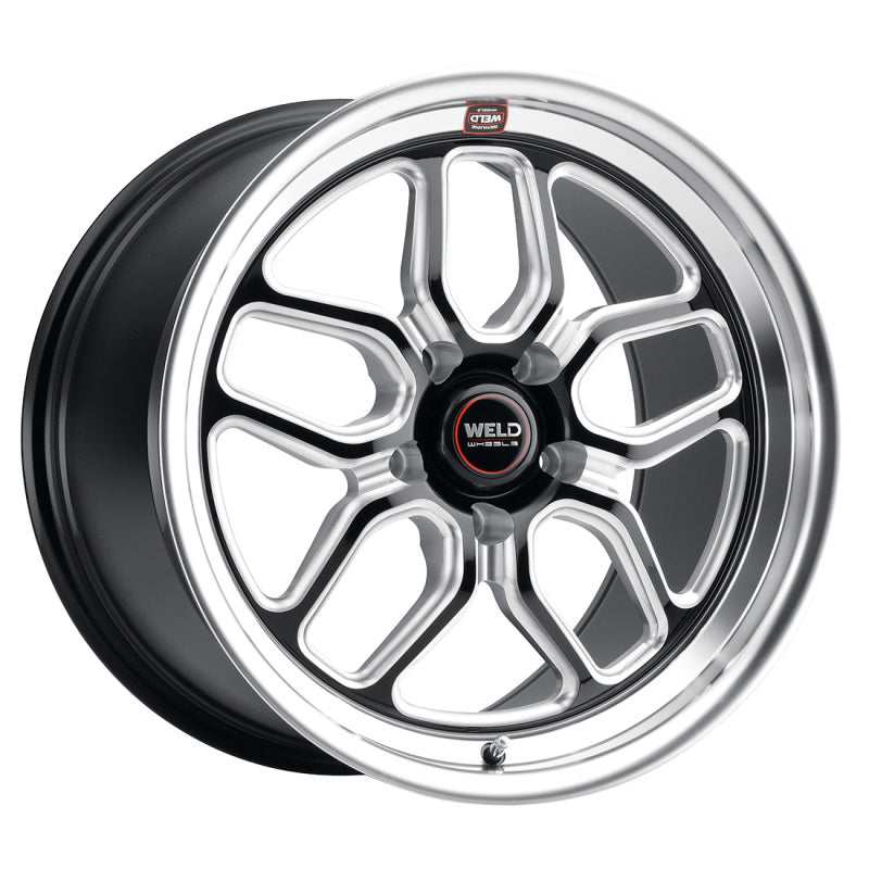 Weld Racing 18x9 Laguna Bead Lock 5x114.3 ET29 BS6.1 Brillo BLK MIL DIA 72.56