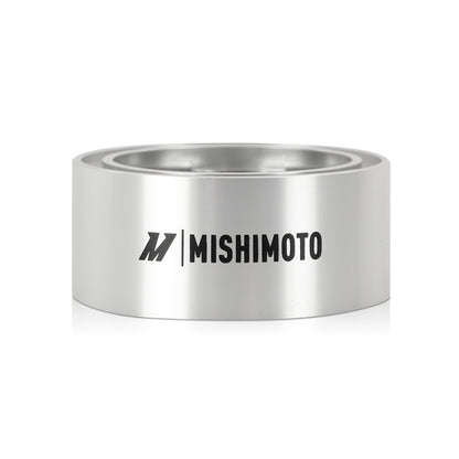 Mishimoto Filtro De Aceite Separador 32mm M22 x 1.5 Rosca - Plata