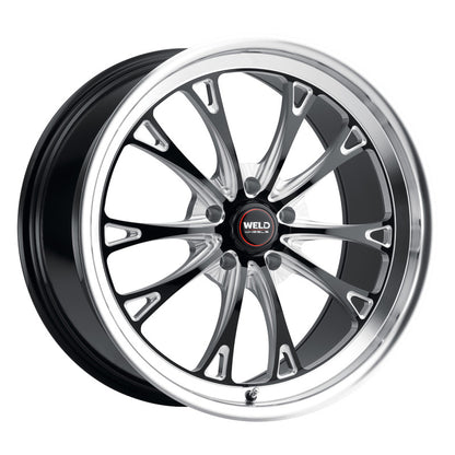 Soldadura Belmont 20x10.5 / 5x127 BP / ET13 BS6.25 Negro Brillo MIL DIA 78.1