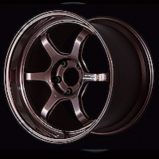 Rueda Advan R6 18x7.5 +47 5-114.3 Racing Cobre Bronce