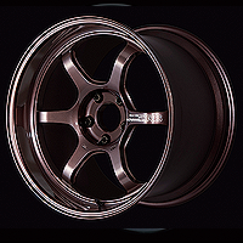 Rueda Advan R6 18x9.0 +25 5-114.3 Racing Cobre Bronce