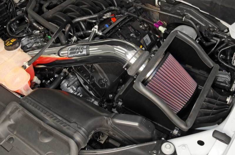 K&amp;N 15 Ford F150 5.0L V8 F/I Kit de admisión de rendimiento de alto flujo