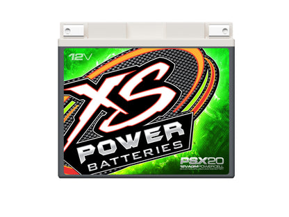 Baterías XS Power Baterías AGM Powersports Series de 12 V - Pernos de terminal M6 incluidos 1000 amperios máximos