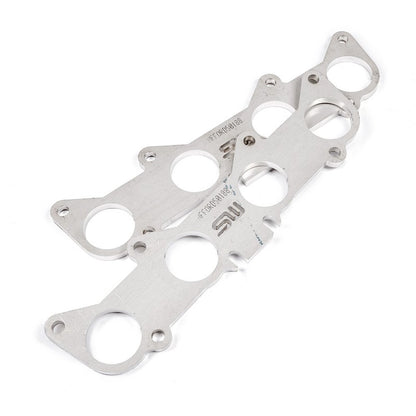 Stainless Works Ford 5.2L/5.0L Coyote Round Port Shaped Header 304SS Exhaust Flanges 2in Primaries