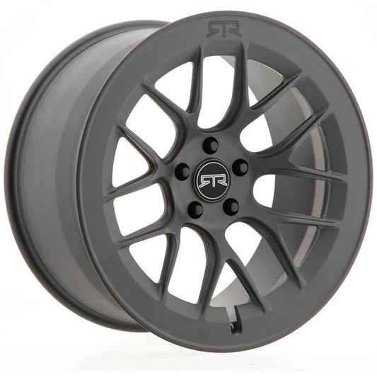 RTR Aero 7 FORGED Wheel; 20x11; 5x4.50, -16mm Offset, Satin Charcoal (Mustang 15-22 Widebody)