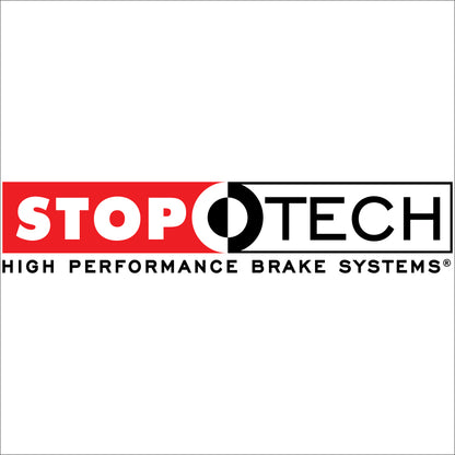 StopTech 07-14 Ford Mustang GT500 Slotted Zinc Plated Front AeroRotor Kit
