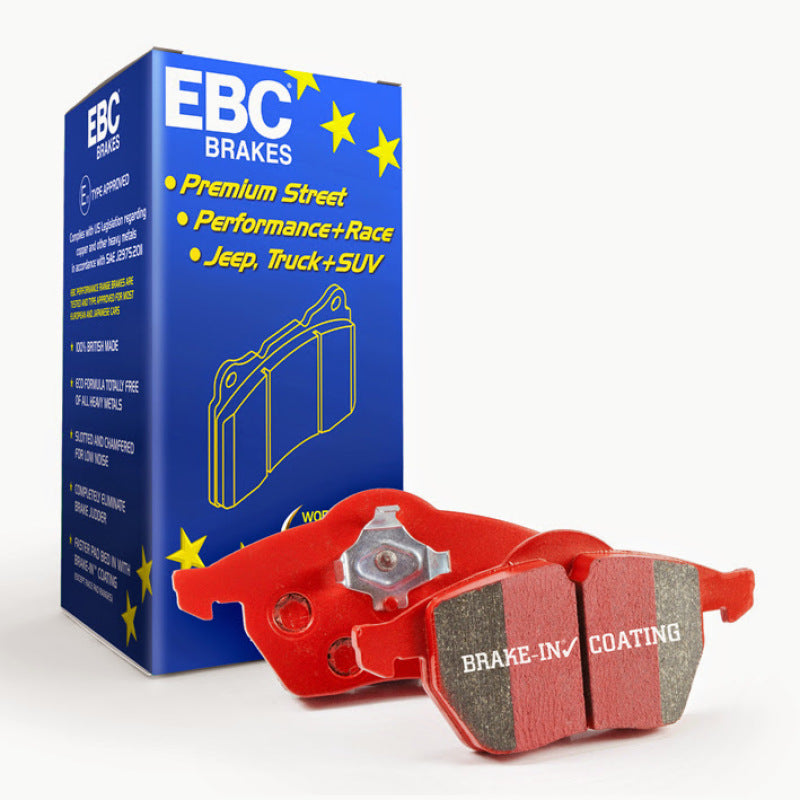 EBC 13-14 Ford Mustang 3.7 (A/T+Performance Pkg) Pastillas de freno delanteras Redstuff