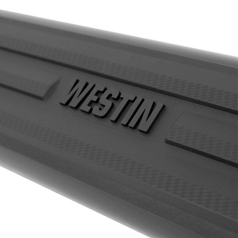 Westin Premier 6 in Oval Side Bar - Mild Steel 75 in - Black