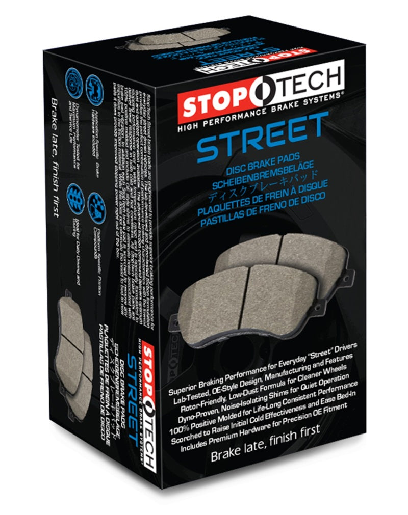 StopTech 15-20 Ford Mustang Street Performance Rear Brake Pads