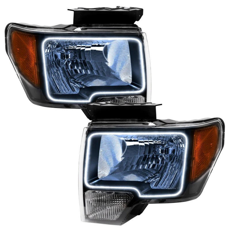 Oracle 09-14 Ford F-150 LED HL - Negro - ColorSHIFT con controlador BC1