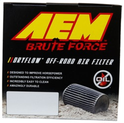 Filtro de aire DryFlow AEM de 3 x 5 pulgadas