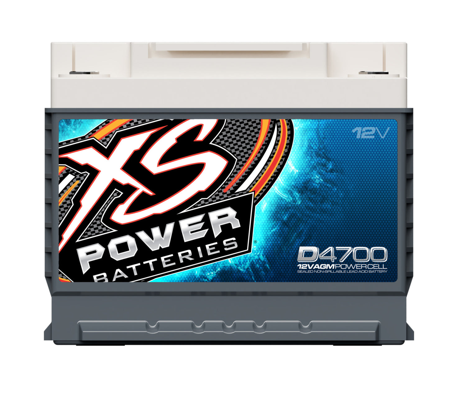 XS Power Batteries 12V AGM D Series Batteries - M6 Terminal Bolts Included 2900 Max Amps