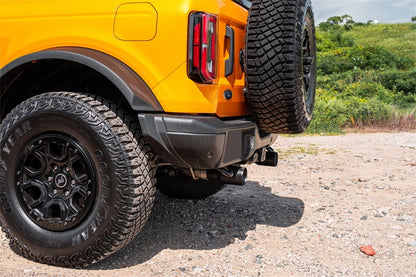 Corsa 21-22 Ford Bronco 2.3L 2-Door 2.75in Cat-Back Dual Rear Exhaust w/4in Straight-Cut Polish Tips