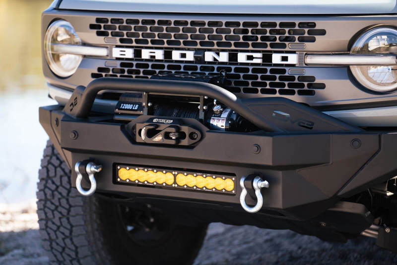 DV8 Offroad 2021+ Ford Bronco Modular Front Bumper Winch Capable w/ Au –  Parker Performance