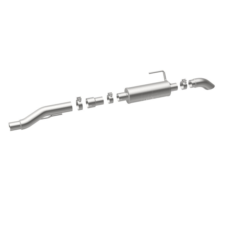 MagnaFlow Cat-Back, SS, 2.5/3 pulgadas, neumático trasero delantero giratorio hacia abajo 2015 Ford F150 5.0L V8 Ext Cab