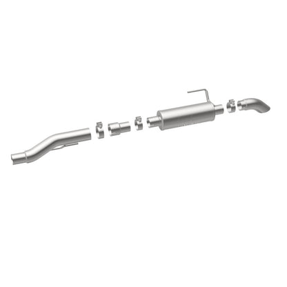 MagnaFlow Cat-Back, SS, 2.5/3 pulgadas, neumático trasero delantero giratorio hacia abajo 2015 Ford F150 5.0L V8 Ext Cab