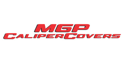 MGP Juego Trasero 2 Tapas de Pinza Grabadas Traseras GT350 Shelby &amp; Cobra Acabado Rojo plata ch