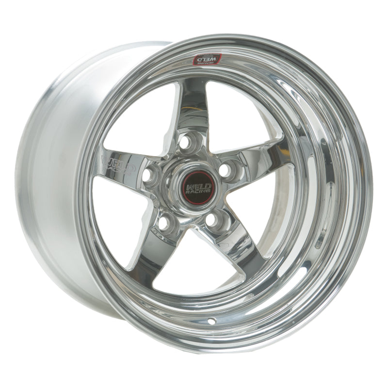 Soldar S71 15x10.33 / 5x4.5 BP / 5.5in. Rueda BS pulida (almohadilla mediana) - Sin bloqueo de cuentas