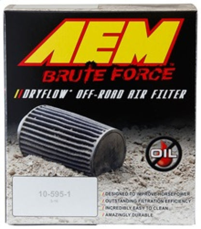 Filtro de aire DryFlow AEM de 3 x 5 pulgadas