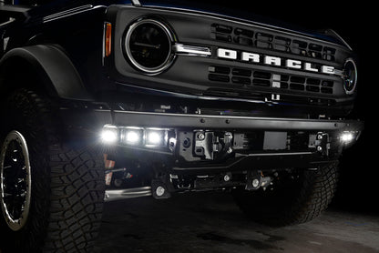 ORACLE Lighting 21-22 Ford Bronco Triple LED Fog Light Kit for Steel Bumper - White