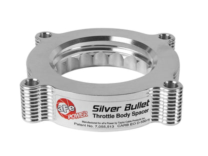 aFe Silver Bullet Espaciadores del cuerpo del acelerador TBS Ford F-150 Raptor 10-12 V8-6.2L