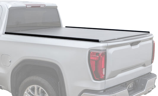 Access ADARAC Rieles utilitarios de aluminio 19+ Ford Ranger Caja de 5 pies Estante para camión negro mate