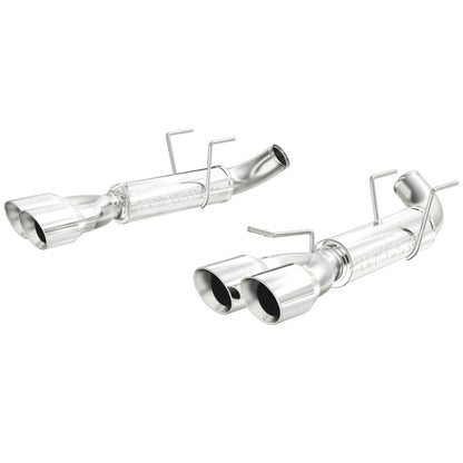 MagnaFlow 12 Ford Mustang V8 5.0L Dual Split Rear Exit Axle-Back Stainless Cat Back Perf Exhaust