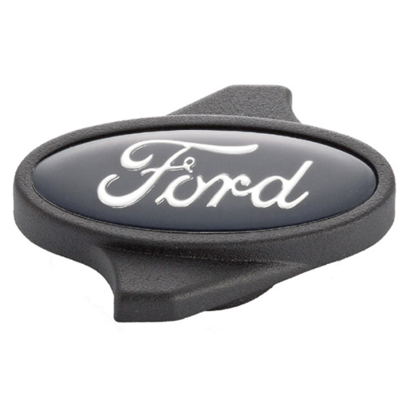 Tuerca del filtro de aire con logotipo Ford con acabado en negro Ford Racing