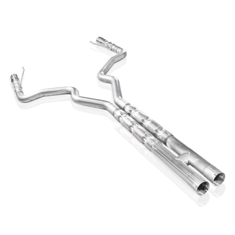 Stainless Works 2015-16 Mustang GT 3in Catback H-Pipe Retro Chambered Mufflers 2-1/2in Cores