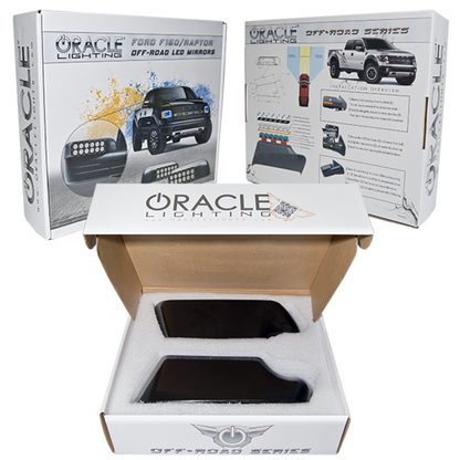 Oracle 09-14 Ford F150/Raptor Off-Road Mirrors - 6000K