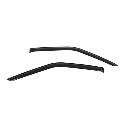 Westin 2015-2018 Ford F-150 Reg Cab Wade Slim Wind Deflector 2pc - Smoke