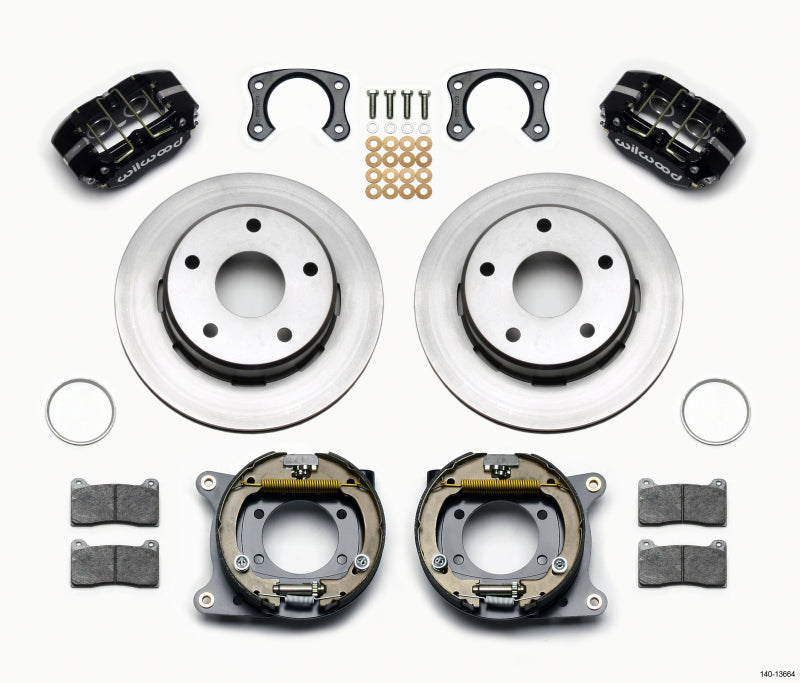 Wilwood Dynapro Lug Mount P/S Kit de freno de estacionamiento Big Ford Nuevo 2.38 pulgadas Off Bronco 5 x 5.50