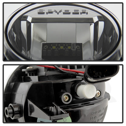Spyder Ford F150 09-14 Luces antiniebla LED cromadas FL-YD-FF15009-LED-C