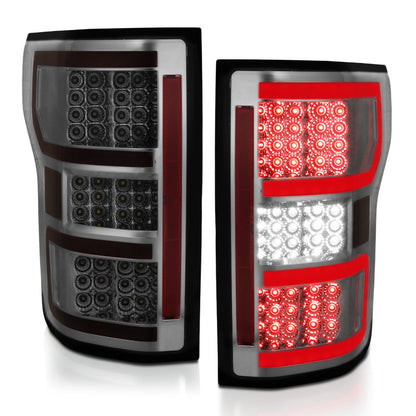 ANZO 18-19 Ford F-150 LED Taillights Smoke