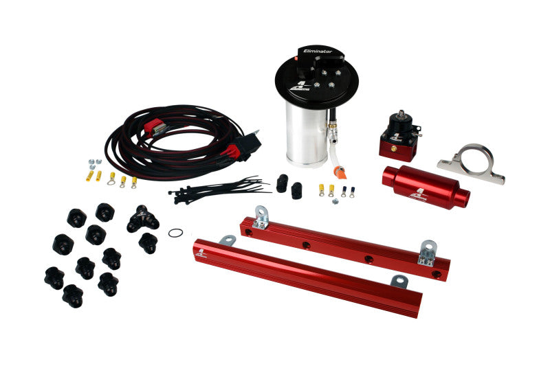 Aeromotive 10-13 Ford Mustang GT 5.4L Sistema de combustible eliminador sigiloso (18695/14144/16307)